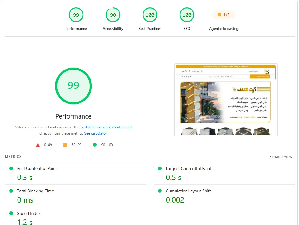 PageSpeed